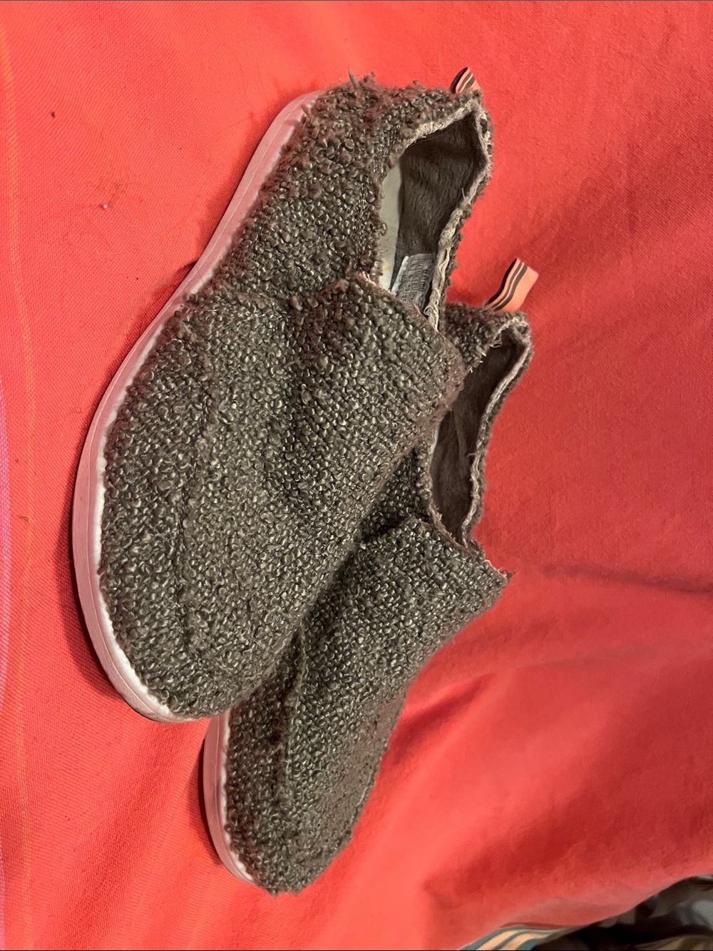 Vionic Sherpa Slip-On Flats in Olive Green